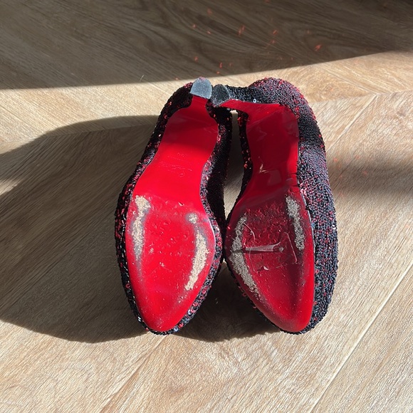 Christian Louboutin Sequin Pumps - Picture 3 of 4